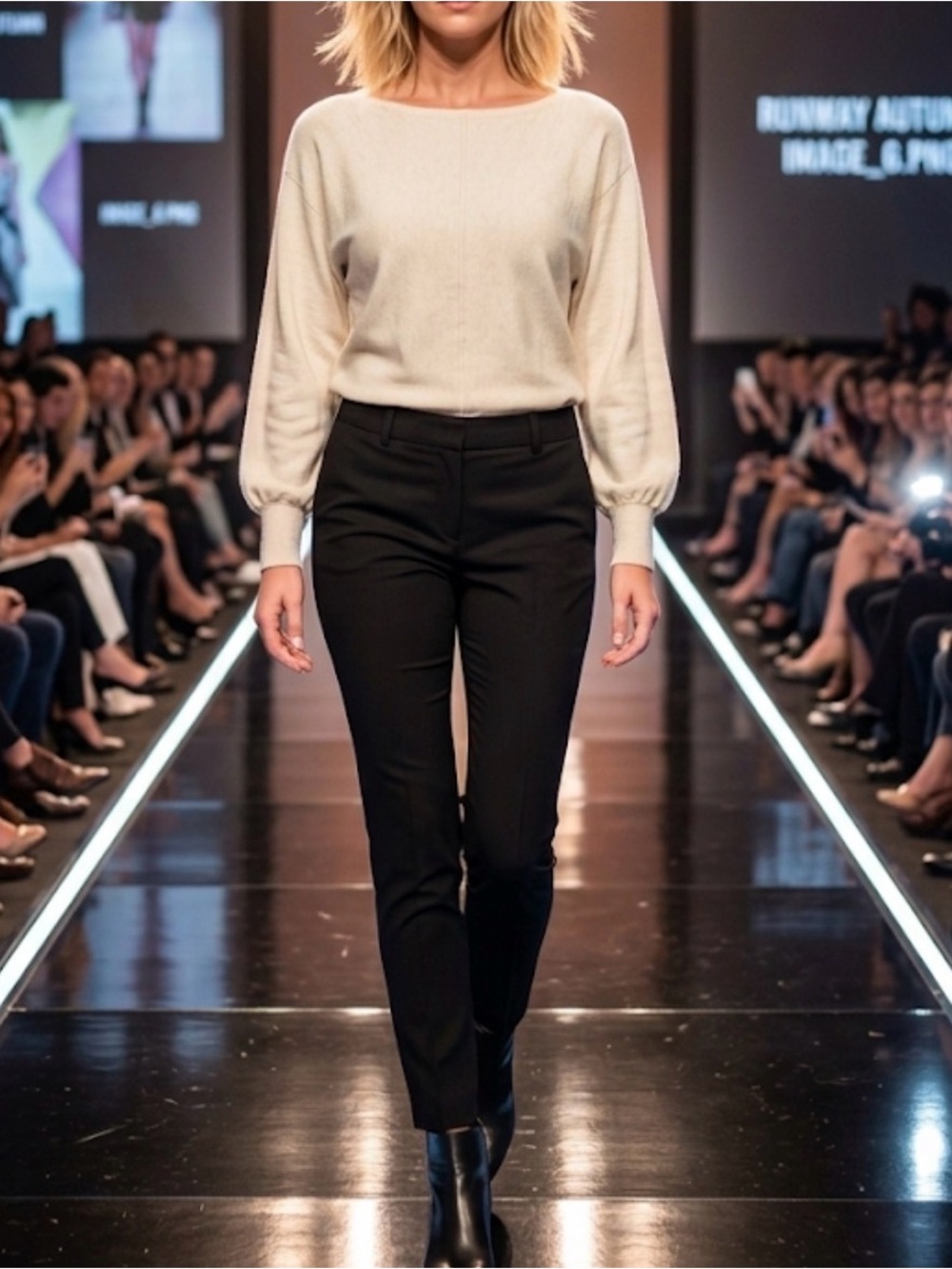 Light weight cream Sweater shirt